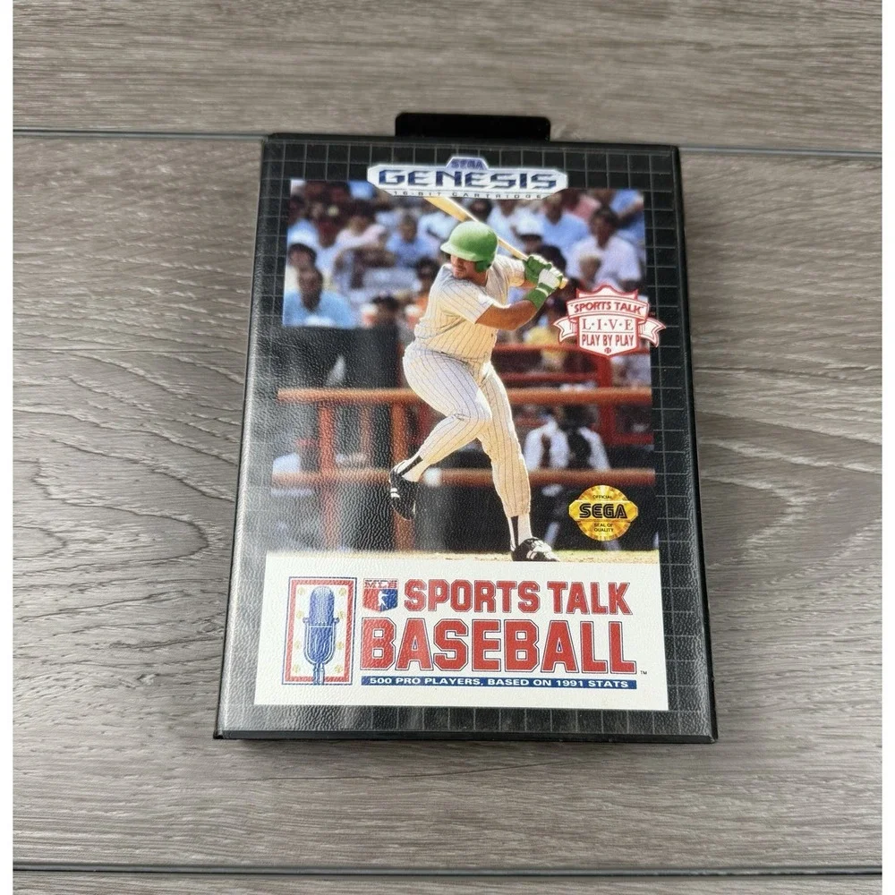 Sports Talk Baseball (Sega Genesis, 1992)